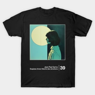 Esquisse d'une théorie des émotions - Minimal Style Graphic Artwork T-Shirt